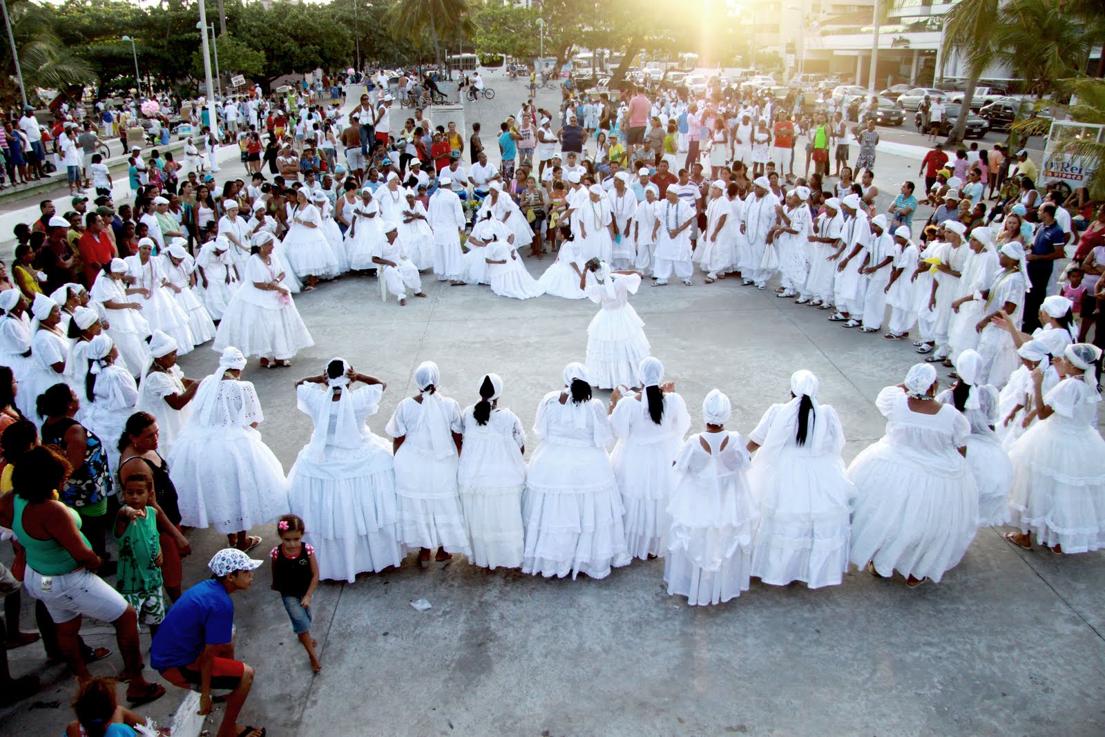 Festa de comemoração ao dia de Iemanjá, no dia 8 de dezembro, na praia de Pajuçara