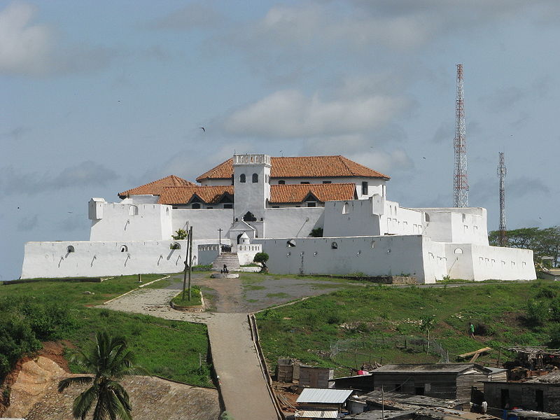 Forte de Elmina, em Gana (atualmente, forte de São Thiago)