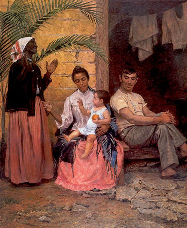 A redenção de Cam. Modesto Brocos, 1895.