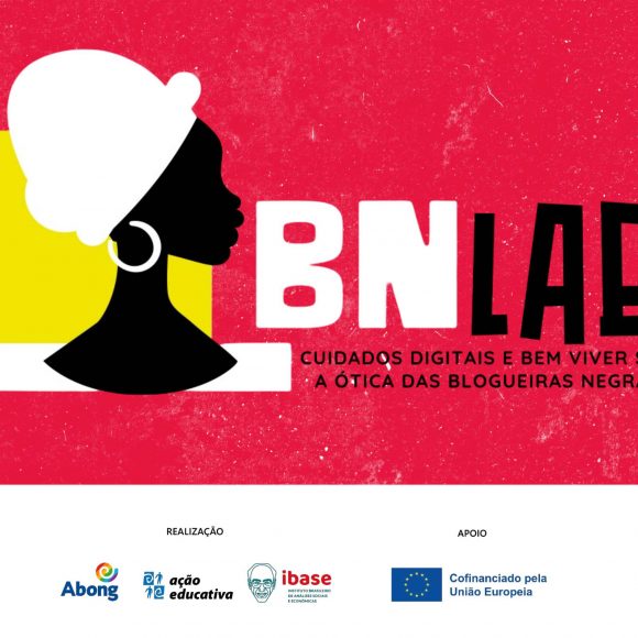 o Projeto Nanet e as Blogueiras Negras realizam as inscrições presenciais para uma formação inédita sobre Cuidados Digitais e Bem-Estar na Internet. (Banner (horizontal))